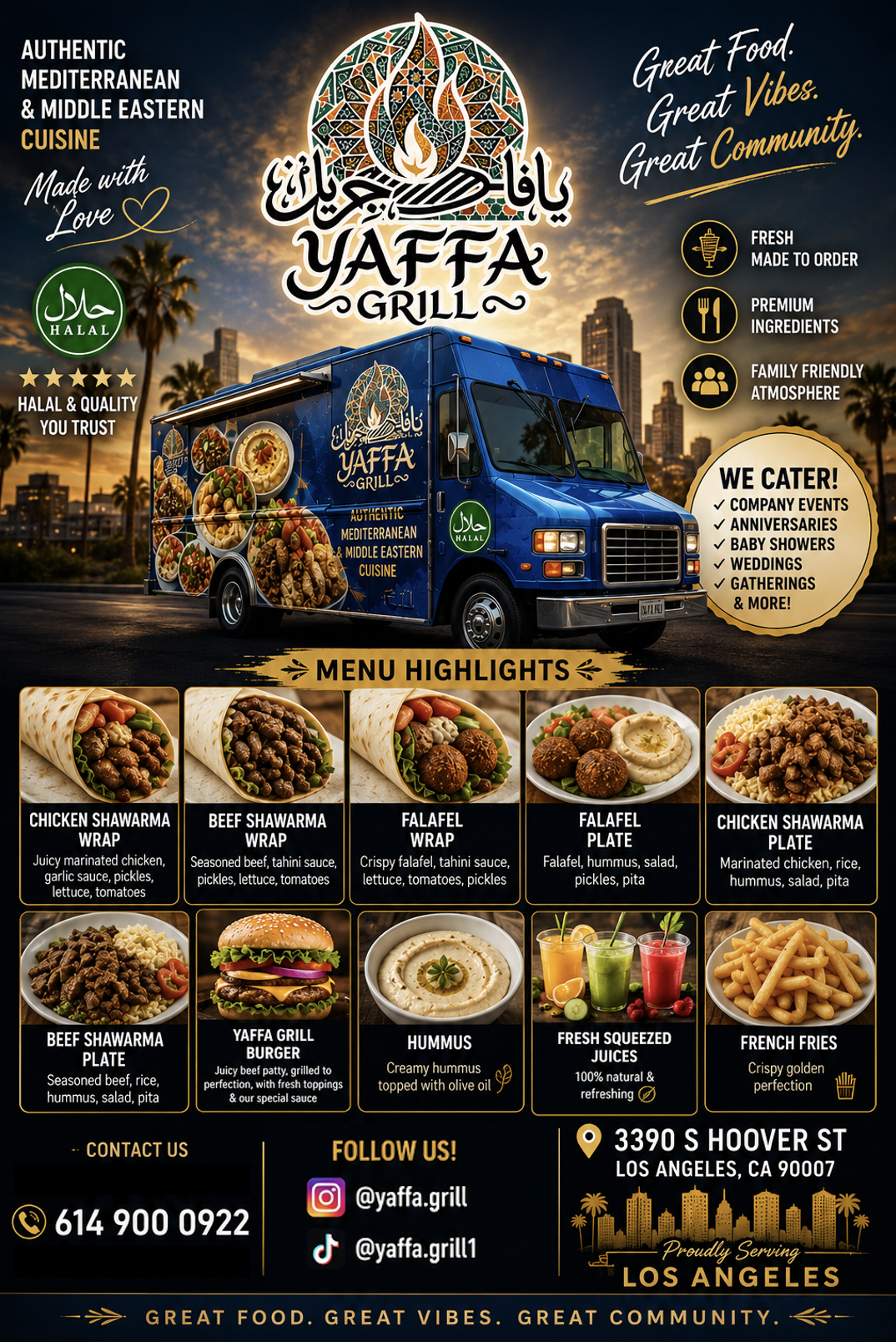 Yaffa Grill food truck